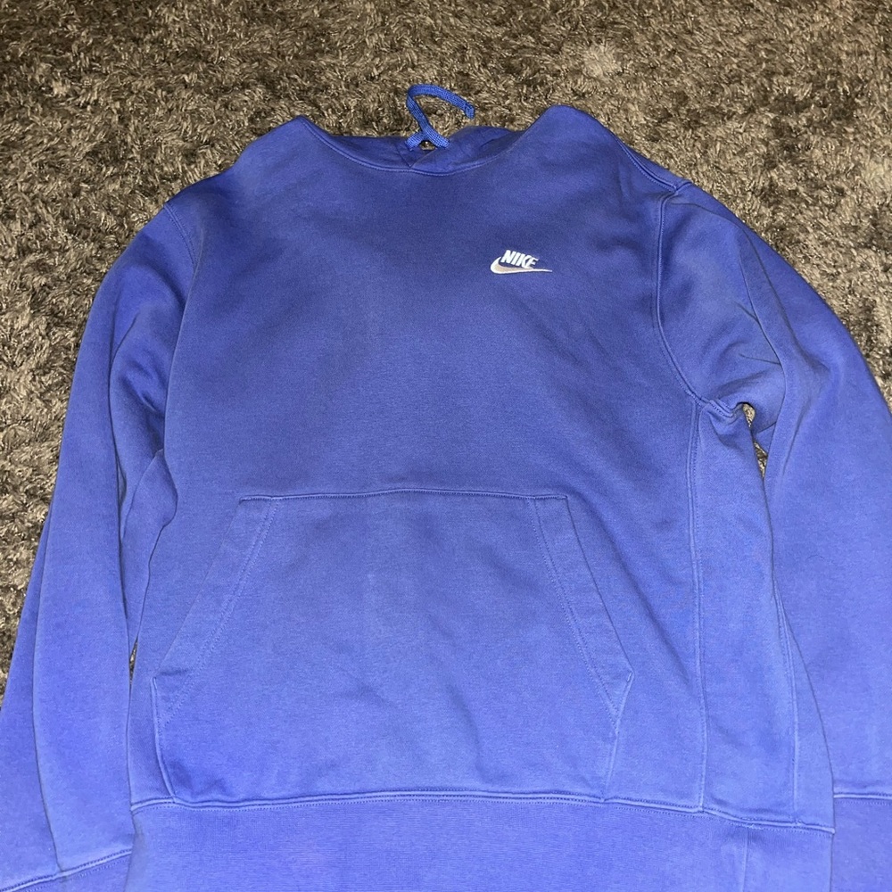 Blue Nike sweatshirt